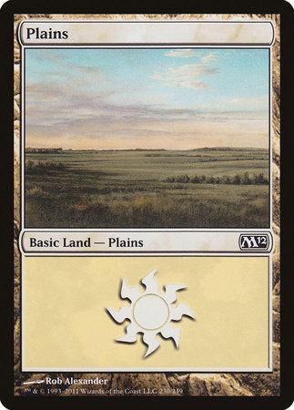Plains (230) [Magic 2012] | The Time Vault CA