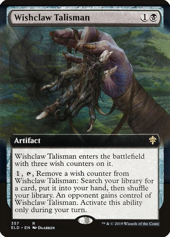 Wishclaw Talisman (Extended Art) [Throne of Eldraine] | The Time Vault CA