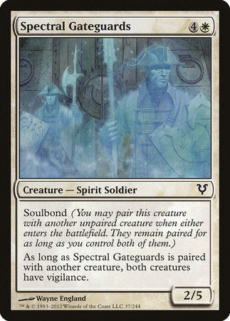 Spectral Gateguards [Avacyn Restored] | The Time Vault CA