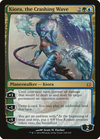 Kiora, the Crashing Wave [Born of the Gods] | The Time Vault CA