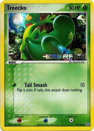 Treecko (70/106) (Stamped) [EX: Emerald] | The Time Vault CA