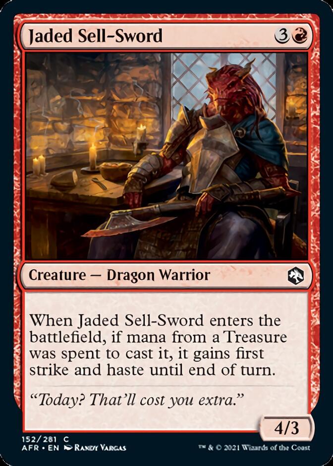 Jaded Sell-Sword [Dungeons & Dragons: Adventures in the Forgotten Realms] | The Time Vault CA