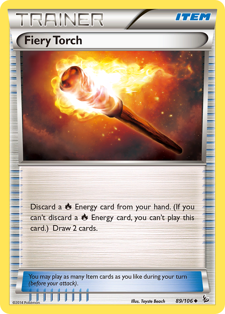 Fiery Torch (89/106) [XY: Flashfire] | The Time Vault CA