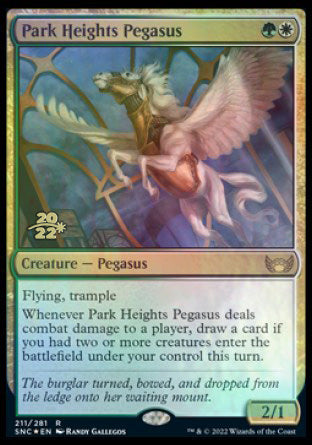 Park Heights Pegasus [Streets of New Capenna Prerelease Promos] | The Time Vault CA