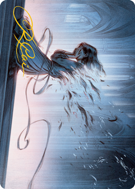 Fading Hope Art Card (Gold-Stamped Signature) [Innistrad: Midnight Hunt Art Series] | The Time Vault CA