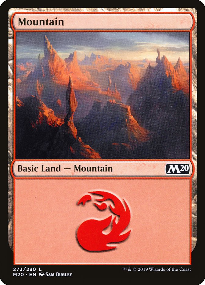 Mountain (#273) [Core Set 2020] | The Time Vault CA
