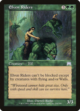 Elven Riders [Onslaught] | The Time Vault CA