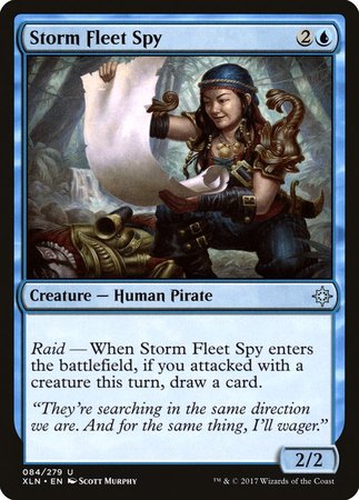 Storm Fleet Spy [Ixalan] | The Time Vault CA