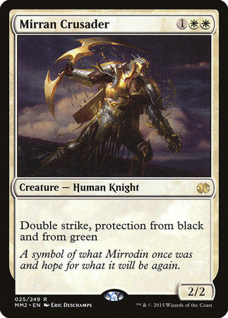 Mirran Crusader [Modern Masters 2015] | The Time Vault CA