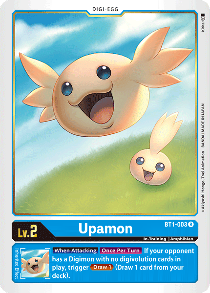 Upamon [BT1-003] [Release Special Booster Ver.1.0] | The Time Vault CA