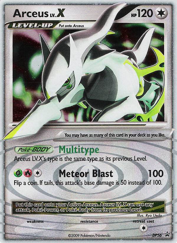 Arceus LV.X (DP56) [Diamond & Pearl: Black Star Promos] | The Time Vault CA