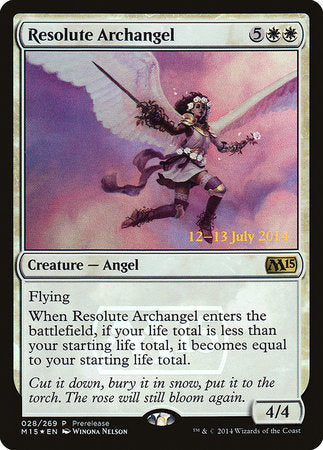 Resolute Archangel [Magic 2015 Promos] | The Time Vault CA