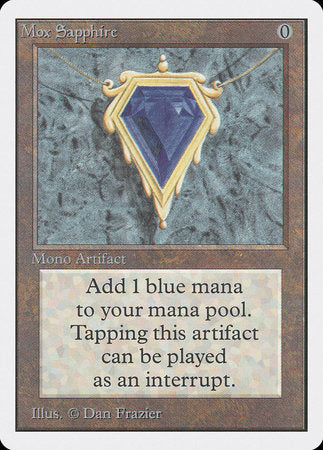 Mox Sapphire [Unlimited Edition] | The Time Vault CA