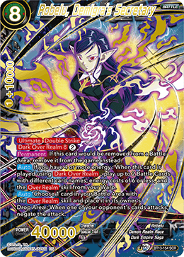 Robelu, Demigra's Secretary (Secret Rare) [BT13-154] | The Time Vault CA