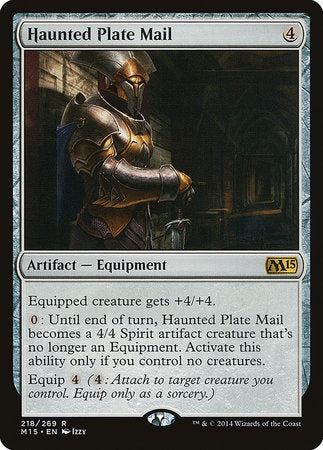 Haunted Plate Mail [Magic 2015] | The Time Vault CA