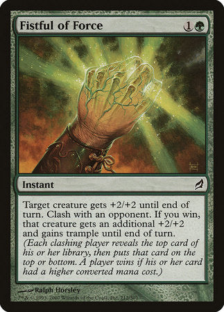 Fistful of Force [Lorwyn] | The Time Vault CA