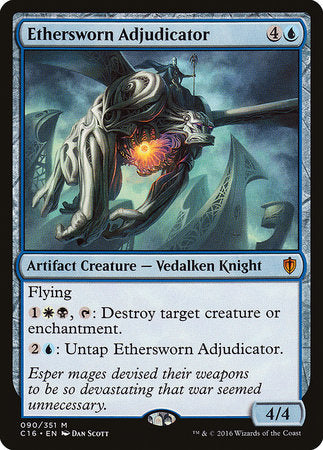 Ethersworn Adjudicator [Commander 2016] | The Time Vault CA