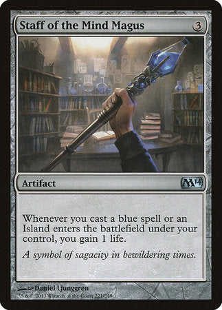 Staff of the Mind Magus [Magic 2014] | The Time Vault CA