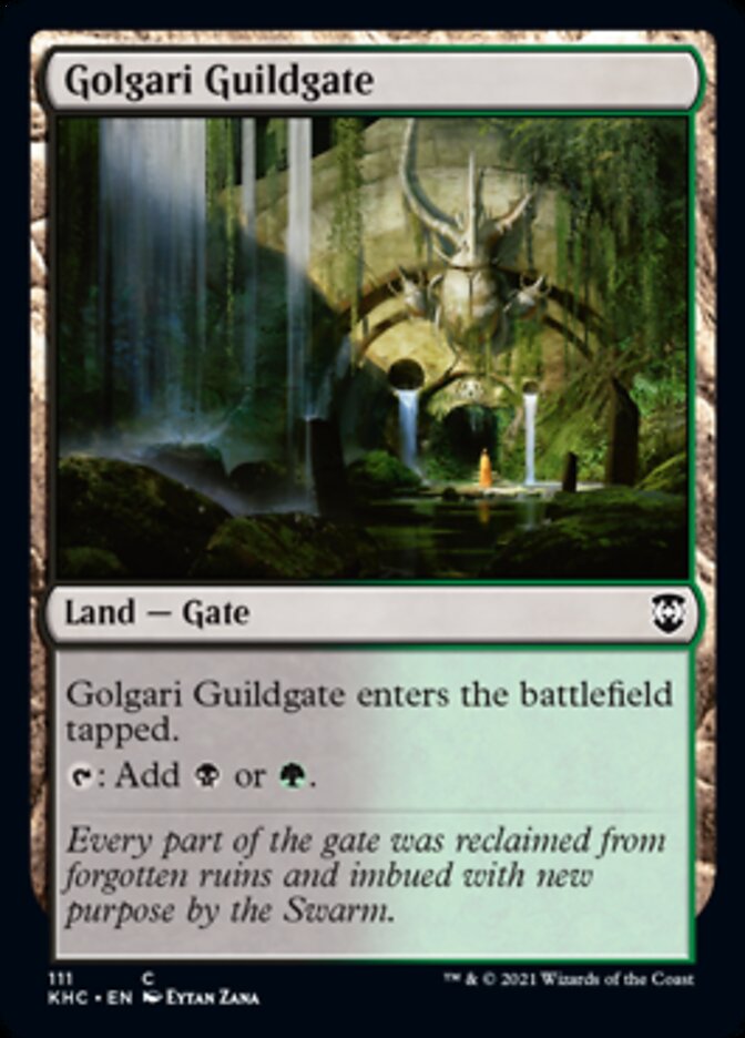 Golgari Guildgate [Kaldheim Commander] | The Time Vault CA