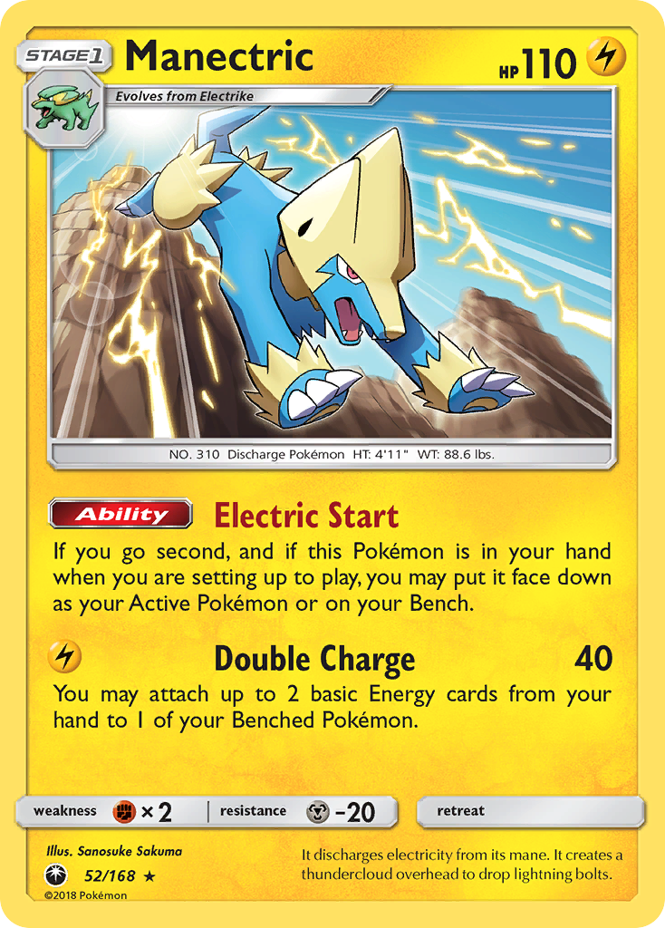 Manectric (52/168) [Sun & Moon: Celestial Storm] | The Time Vault CA