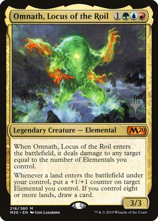 Omnath, Locus of the Roil [Core Set 2020 Promos] | The Time Vault CA
