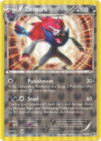 Zoroark (BW19) (Jumbo Card) [Black & White: Black Star Promos] | The Time Vault CA