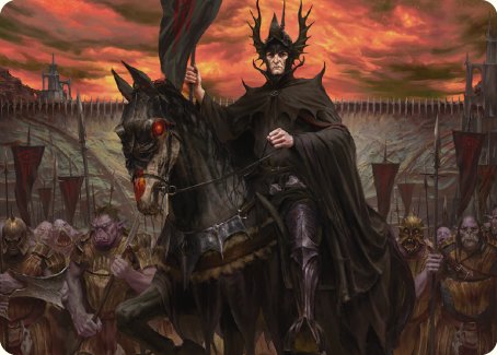 The Mouth of Sauron Art Card [The Lord of the Rings: Tales of Middle-earth Art Series] | The Time Vault CA