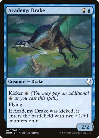 Academy Drake [Dominaria] | The Time Vault CA