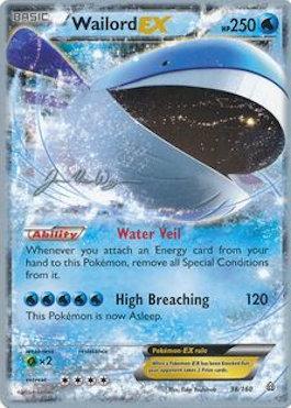 Wailord EX (38/160) (HonorStoise - Jacob Van Wagner) [World Championships 2015] | The Time Vault CA