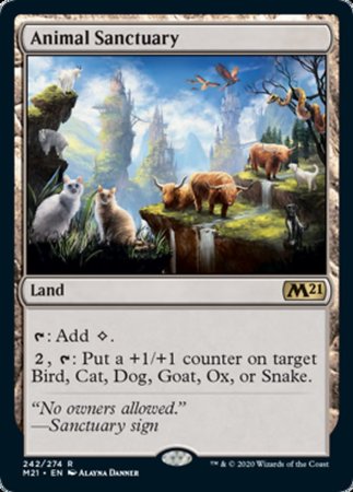 Animal Sanctuary [Core Set 2021] | The Time Vault CA