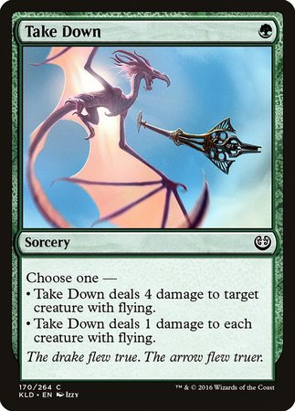 Take Down [Kaladesh] | The Time Vault CA