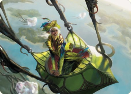 Nael, Avizoa Aeronaut Art Card [Dominaria United Art Series] | The Time Vault CA