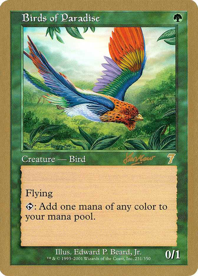 Birds of Paradise (Sim Han How) [World Championship Decks 2002] | The Time Vault CA