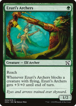 Ezuri's Archers [Duel Decks: Elves vs. Inventors] | The Time Vault CA