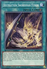 Destruction Swordsman Fusion [SBCB-EN015] Common | The Time Vault CA