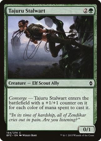 Tajuru Stalwart [Battle for Zendikar] | The Time Vault CA