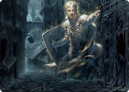 Dennick, Pious Apparition Art Card [Innistrad: Midnight Hunt Art Series] | The Time Vault CA