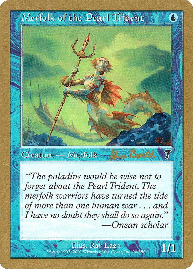 Merfolk of the Pearl Trident (Alex Borteh) [World Championship Decks 2001] | The Time Vault CA