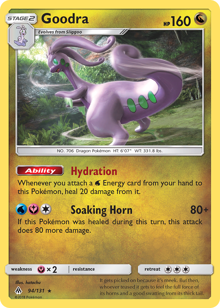 Goodra (94/131) [Sun & Moon: Forbidden Light] | The Time Vault CA