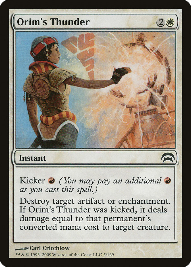 Orim's Thunder [Planechase] | The Time Vault CA