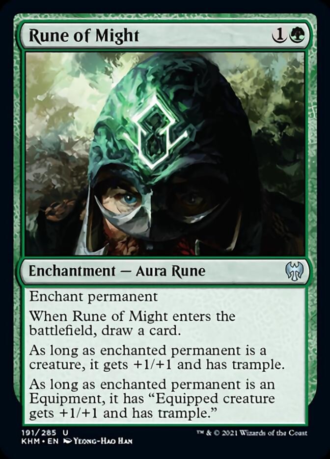 Rune of Might [Kaldheim] | The Time Vault CA