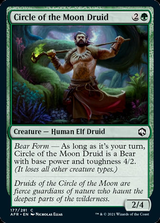 Circle of the Moon Druid  [Dungeons & Dragons: Adventures in the Forgotten Realms] | The Time Vault CA