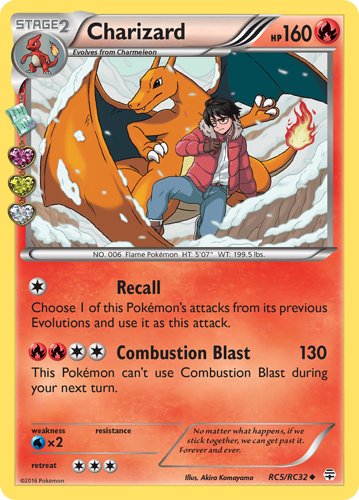 Charizard (RC5/RC32) [XY: Generations] | The Time Vault CA