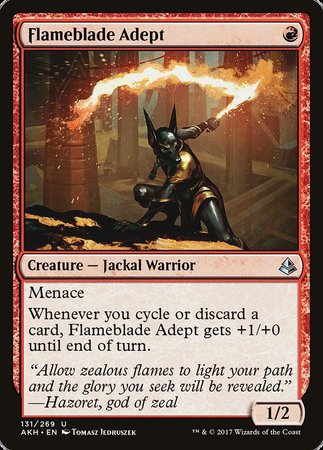 Flameblade Adept [Amonkhet] | The Time Vault CA