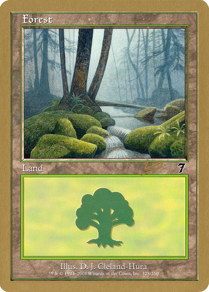 Forest (rl328) (Raphael Levy) [World Championship Decks 2002] | The Time Vault CA