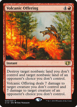 Volcanic Offering [Commander 2014] | The Time Vault CA