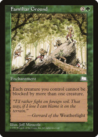 Familiar Ground [Weatherlight] | The Time Vault CA