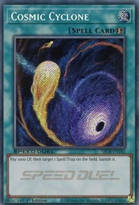 Cosmic Cyclone (Secret) [SBCB-EN142] Secret Rare | The Time Vault CA