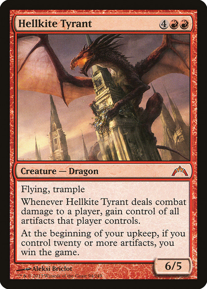 Hellkite Tyrant [Gatecrash] | The Time Vault CA