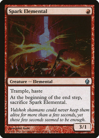 Spark Elemental [Premium Deck Series: Fire and Lightning] | The Time Vault CA